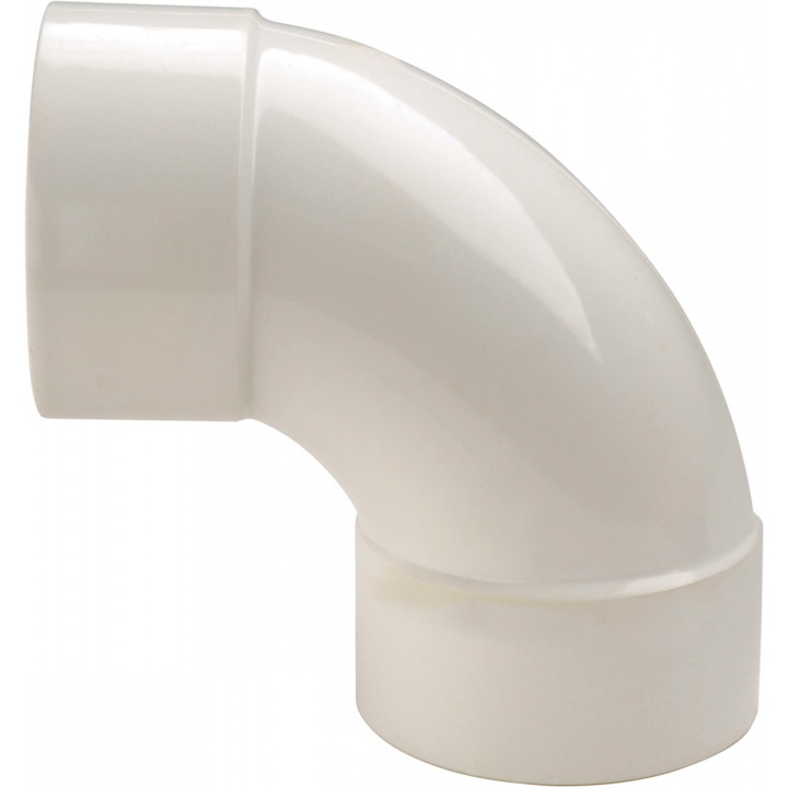 50mm 92.5° Swept Bend White