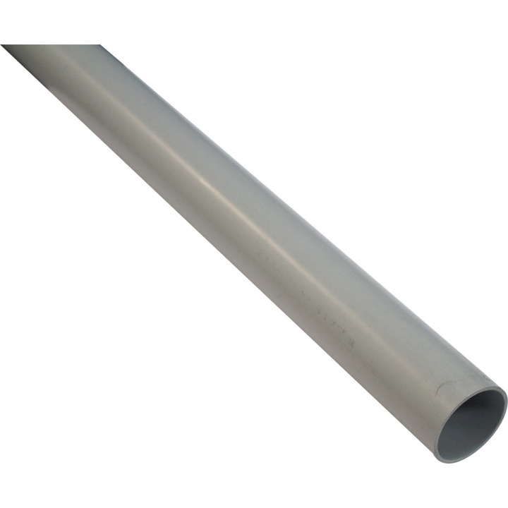 Solvent Weld 40mm Waste Pipe 3m Grey