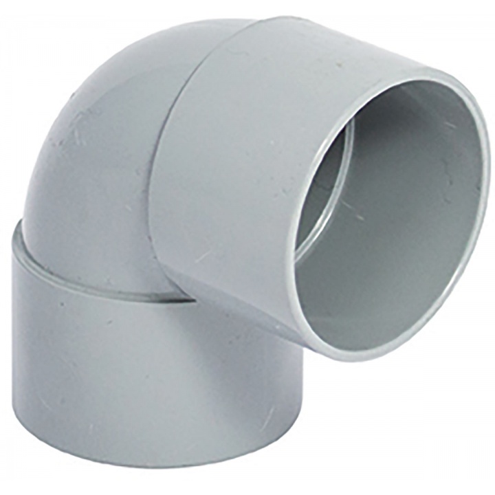 Solvent Weld 32mm 90° Knuckle Bend Grey