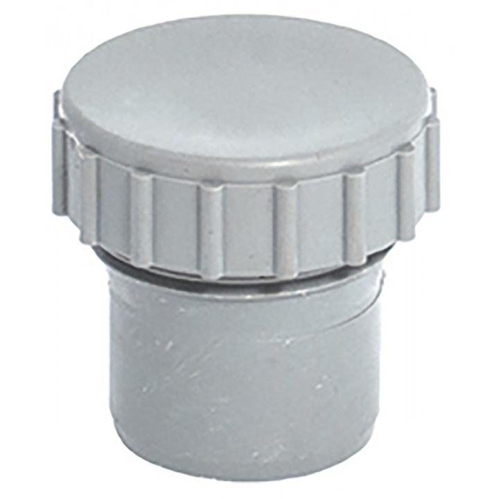 Solvent Weld 32mm Access Cap Grey
