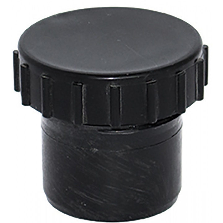 Solvent Weld 50mm Access Cap Black