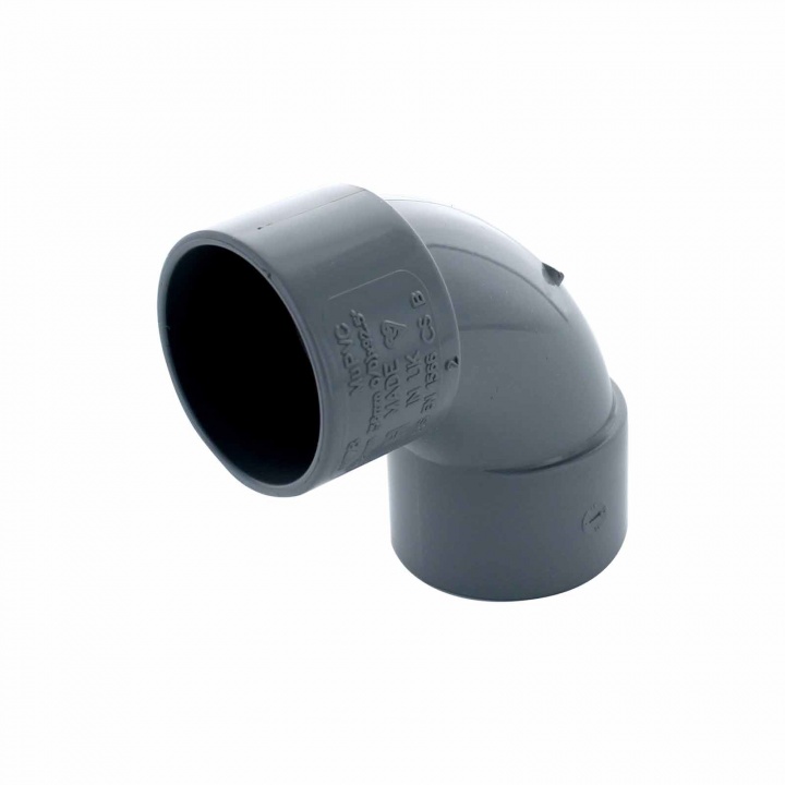 Solvent Weld 32mm 92.5° Swept Bend Grey