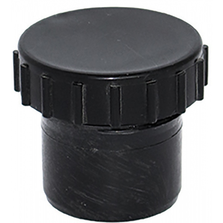 Solvent Weld 40mm Access Cap Black