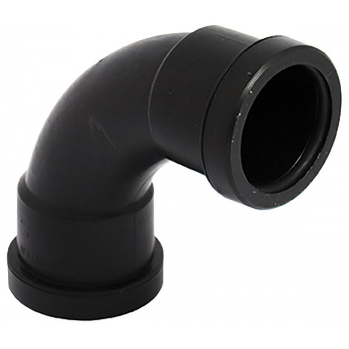 Pushfit 32mm 135° Swept Bend Black