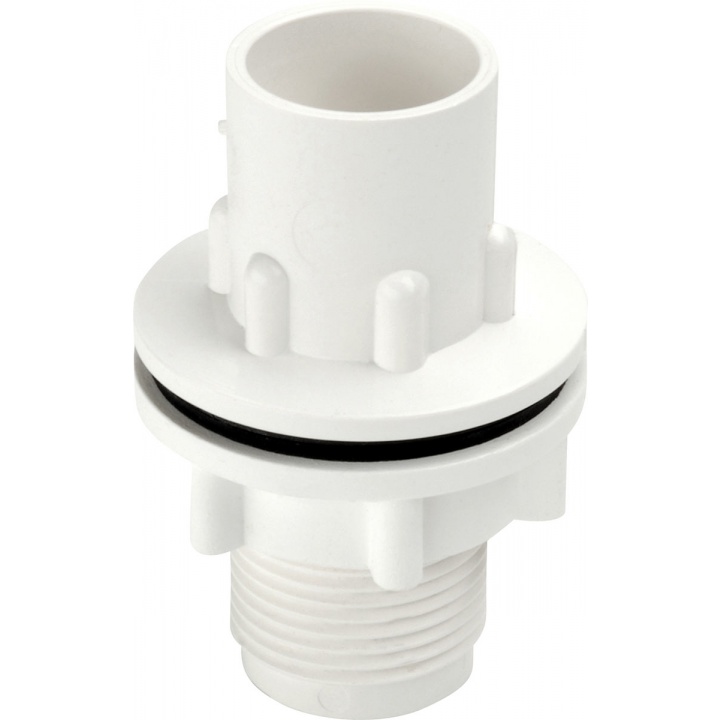 Overflow 22mm Straight Tank Connector