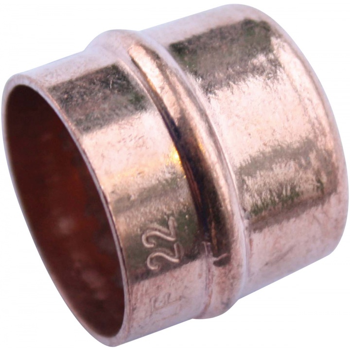 Copper Solder Ring Stop End 22mm