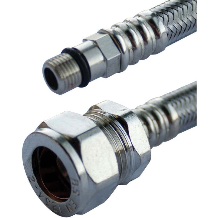 Flexible Monobloc Tap Connector 15mm x 12mm x 300mm