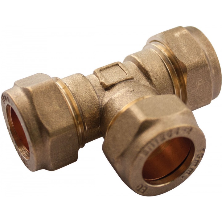 Copper Compression Equal Tee 15mm Selco copper-compression-equal-tee-15mm-selco
