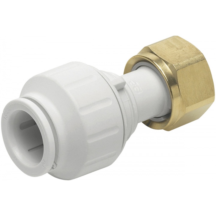 JG Speedfit 15mm x ¾" Straight Tap Connector