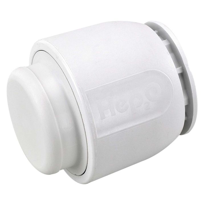 Hep2O Push-Fit Demountable Stop End Cap 22mm 
