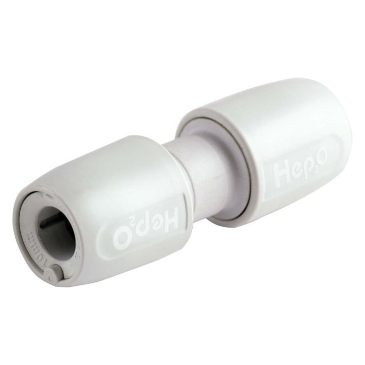 Hep2O Push-Fit Straight Connector 10mm 