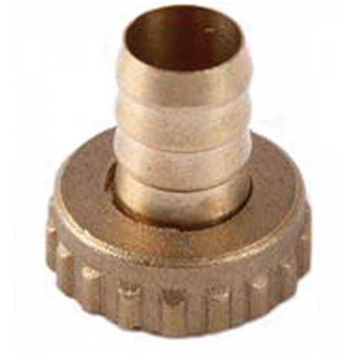 Garden Tap Hose Union Connector ¾" F x ½" Stem