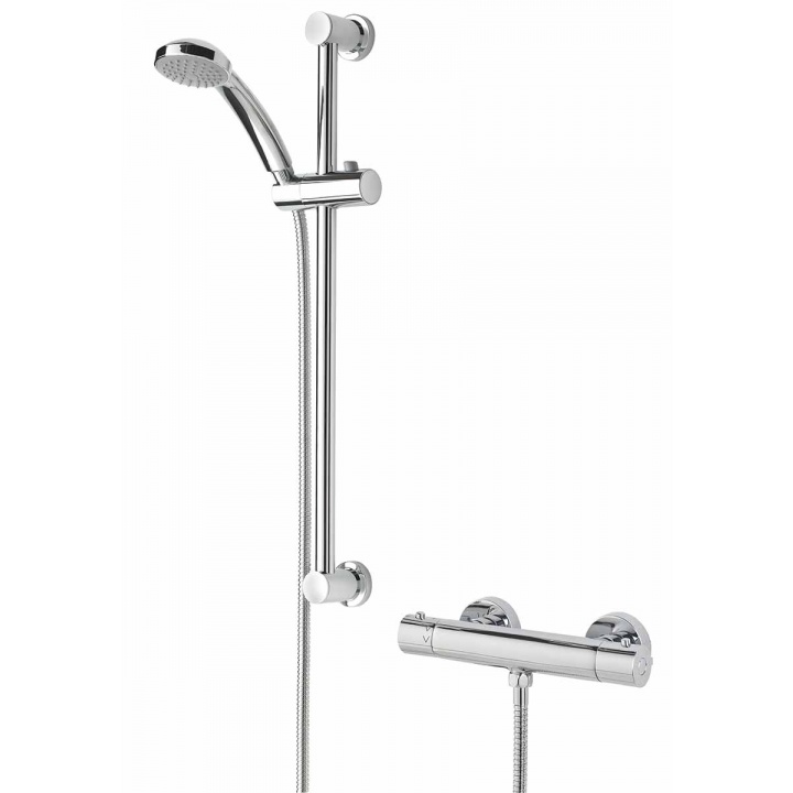 Bristan Frenzy Cool Touch Thermostatic Bar Shower Mixer with Kit