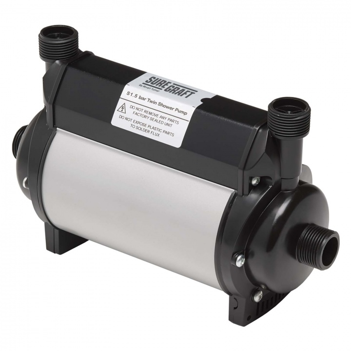 Suregraft by Stuart Turner 1.5 Bar Twin Impeller Shower Pump