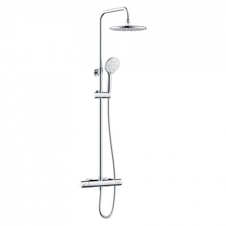Bristan Buzz Thermostatic Bar Shower Mixer with Rigid Riser