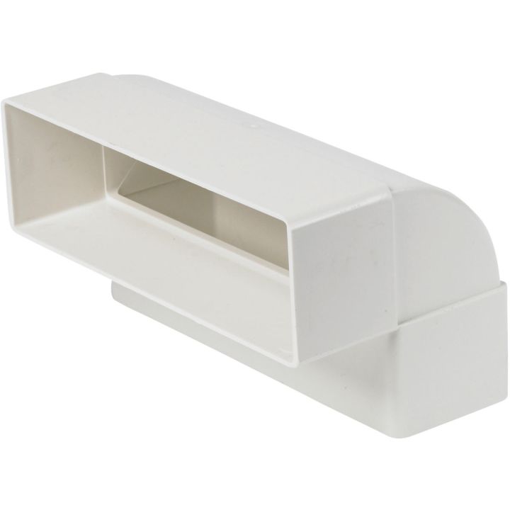 Manrose Flat Channel 90° Bend Vertical 204 x 60mm