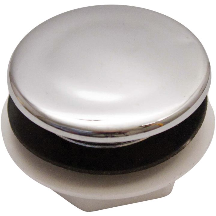 Chrome Sink Tap Hole Stopper 
