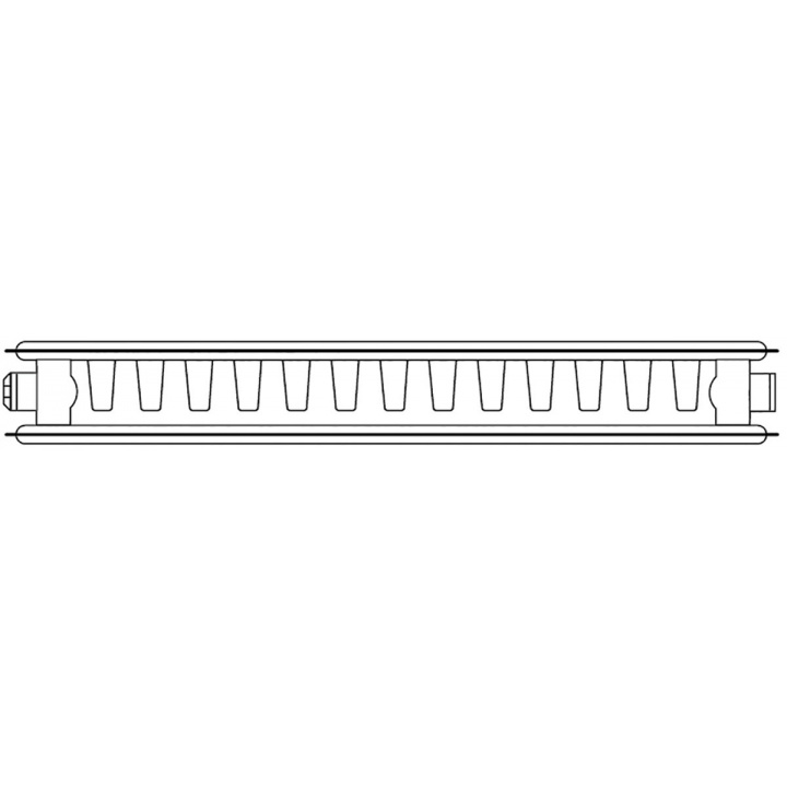 Type 21 Double + Radiator 600 x 500mm (2371 BTUs)