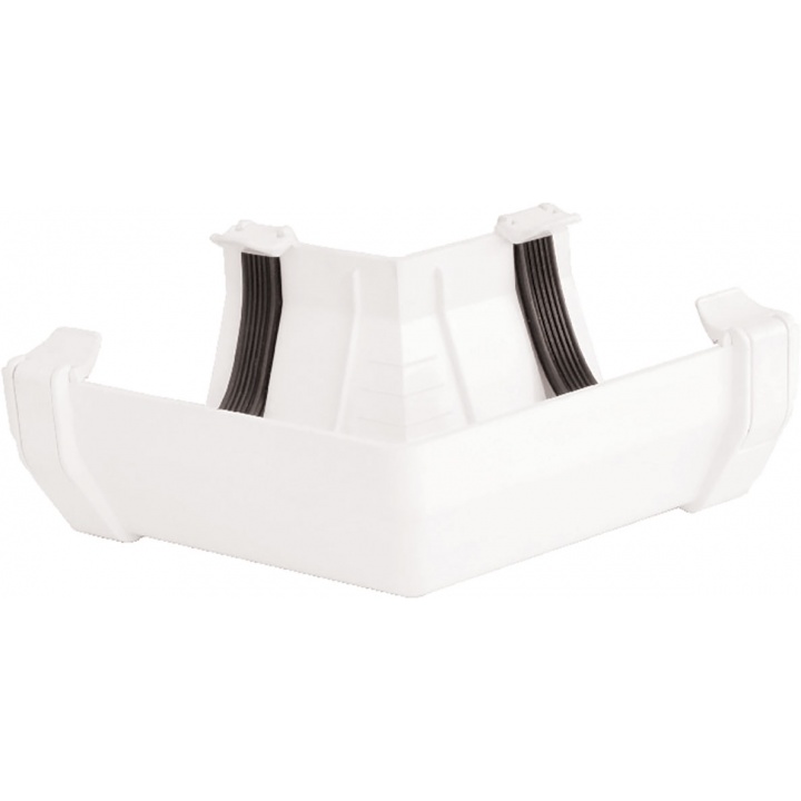 Squareflo 114mm 120° Angle White