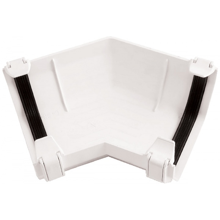 Squareflo 114mm 135° Angle White