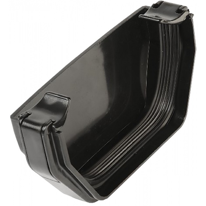Squareflo 114mm Stopend External Black