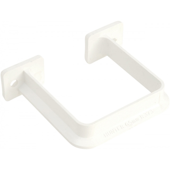 Squareflo 65mm Close Wall Pipe Bracket White