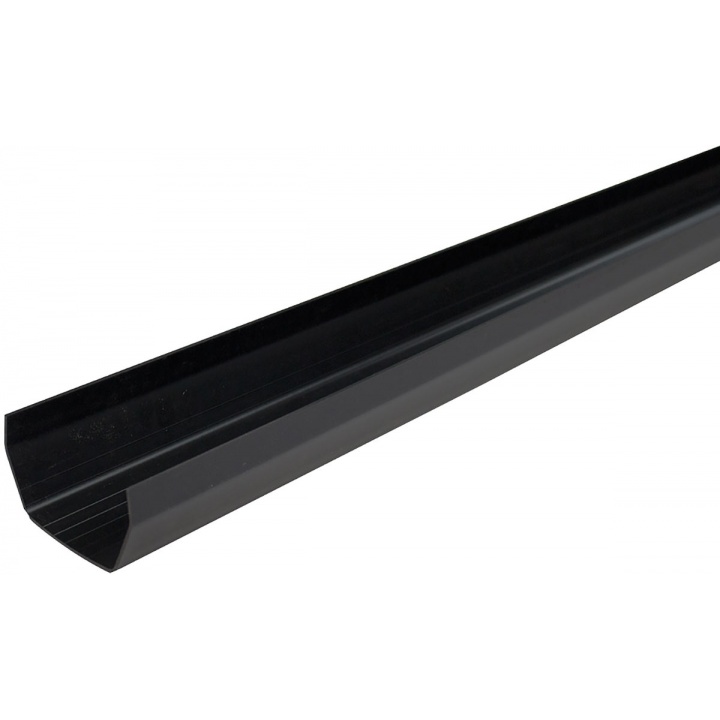 Squareflo 114mm Gutter 4m Black