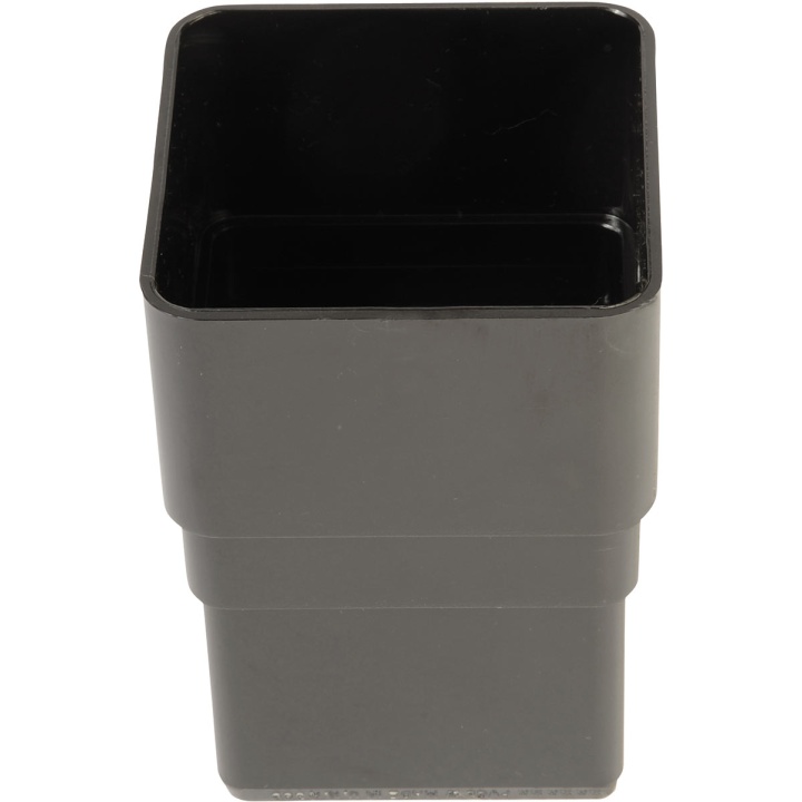 Squareflo 65mm Pipe Connector Black