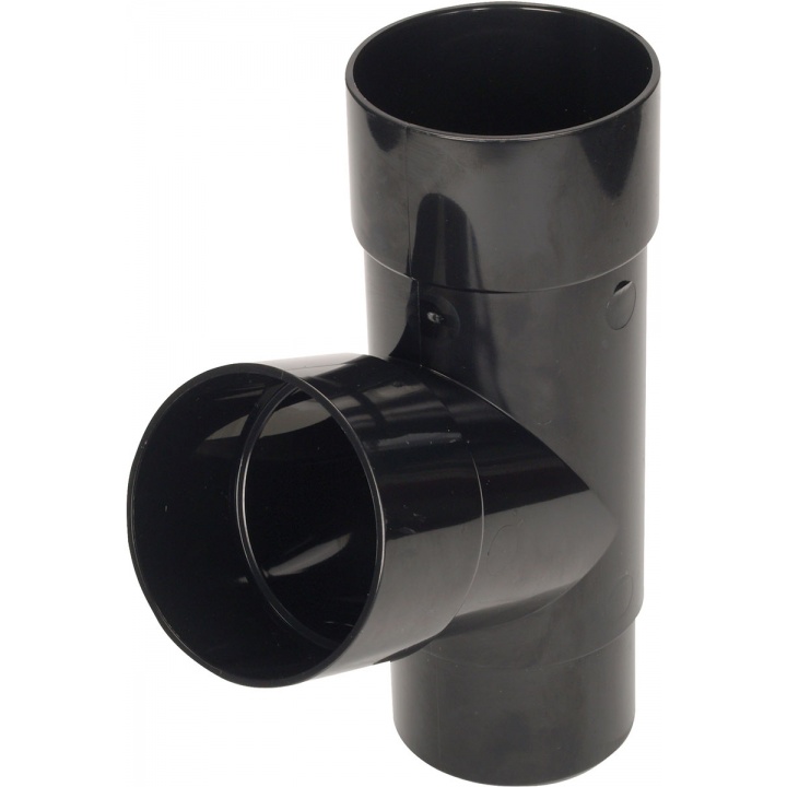 Half Round 68mm x 112.5° Branch Black