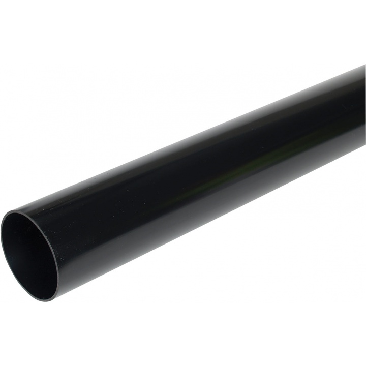 Black Round Downpipe
