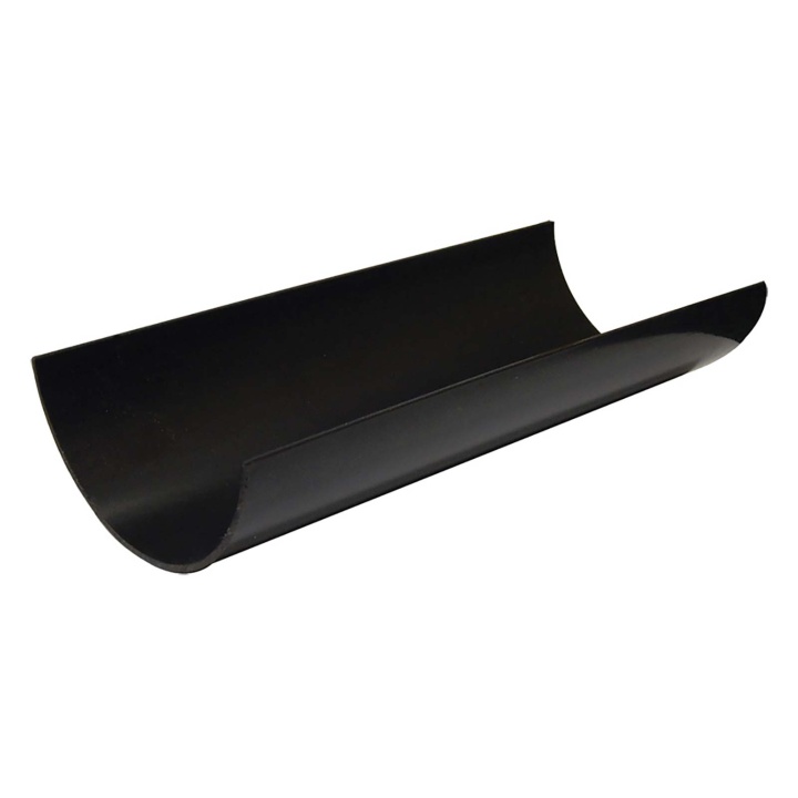 FloPlast Black Half Round Gutter 112mm