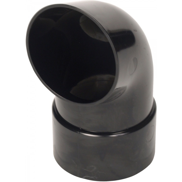 Half Round 50mm Shoe Black