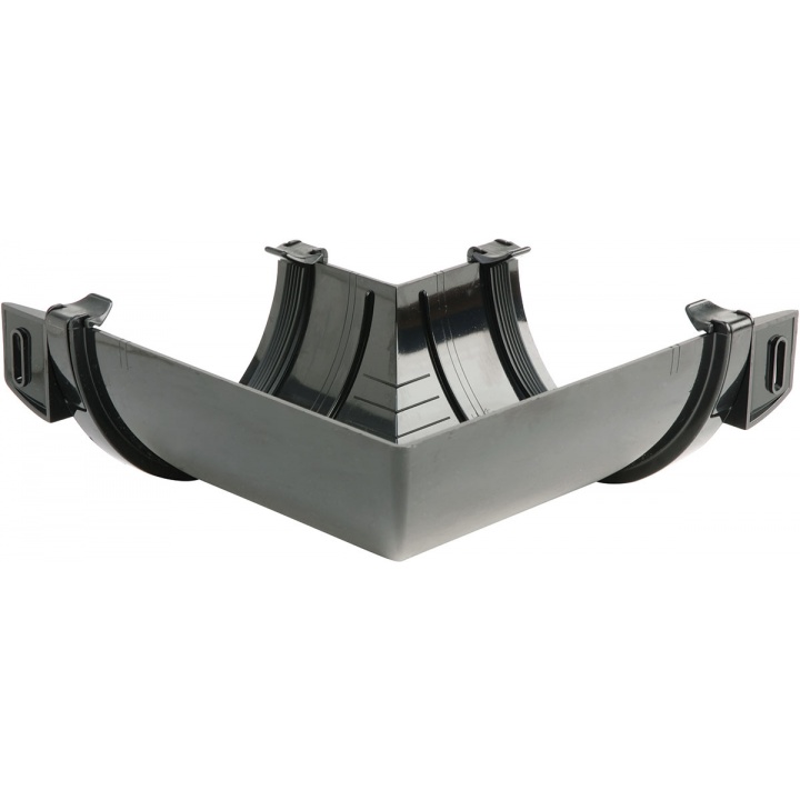 125mm 90° Angle Bracket Internal Black