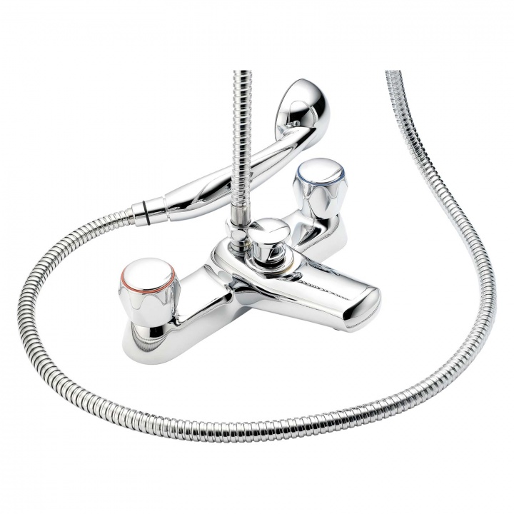 Mercia Modern Bath Shower Mixer Tap with Kit