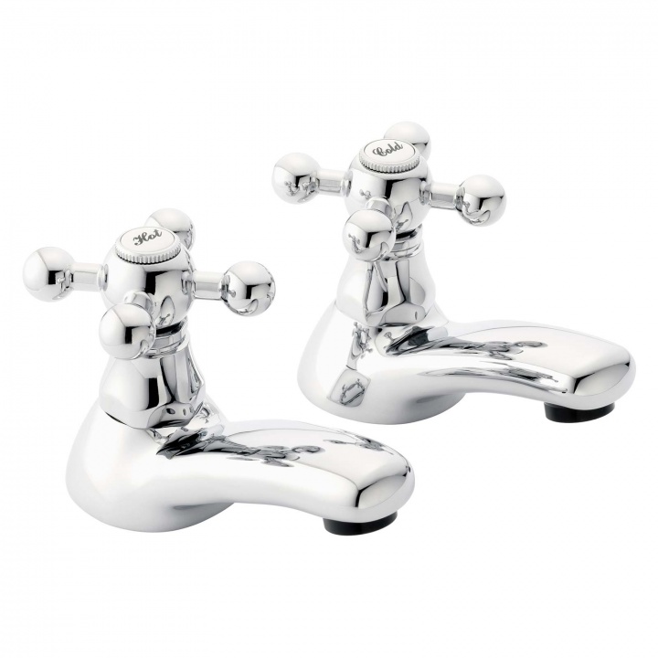 Francis Pegler Mercia Traditional Basin Taps (Pair)
