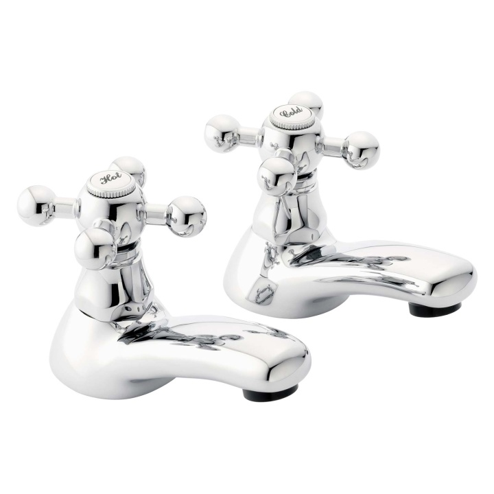 Francis Pegler Mercia Traditional Basin Taps (Pair)
