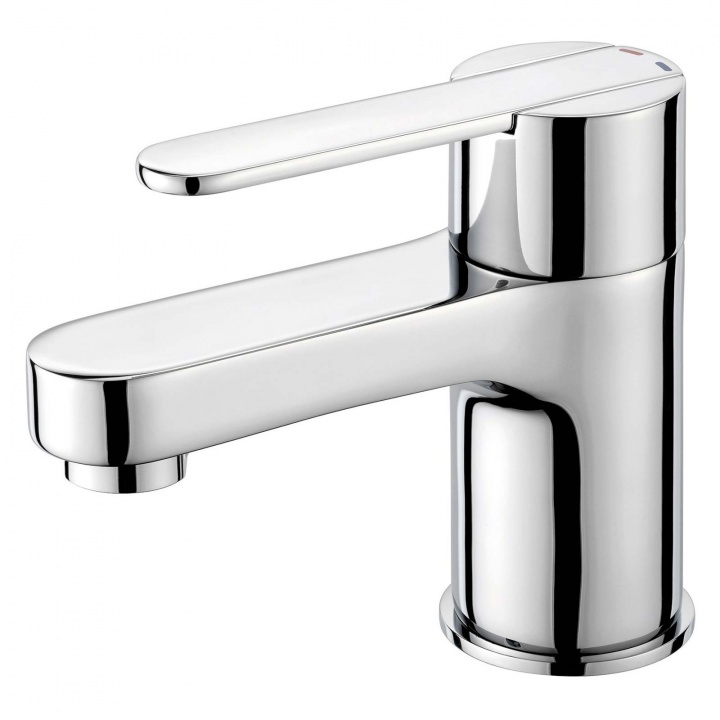 Francis Pegler Strata Mini Mono Basin Mixer Tap with Clicker Waste