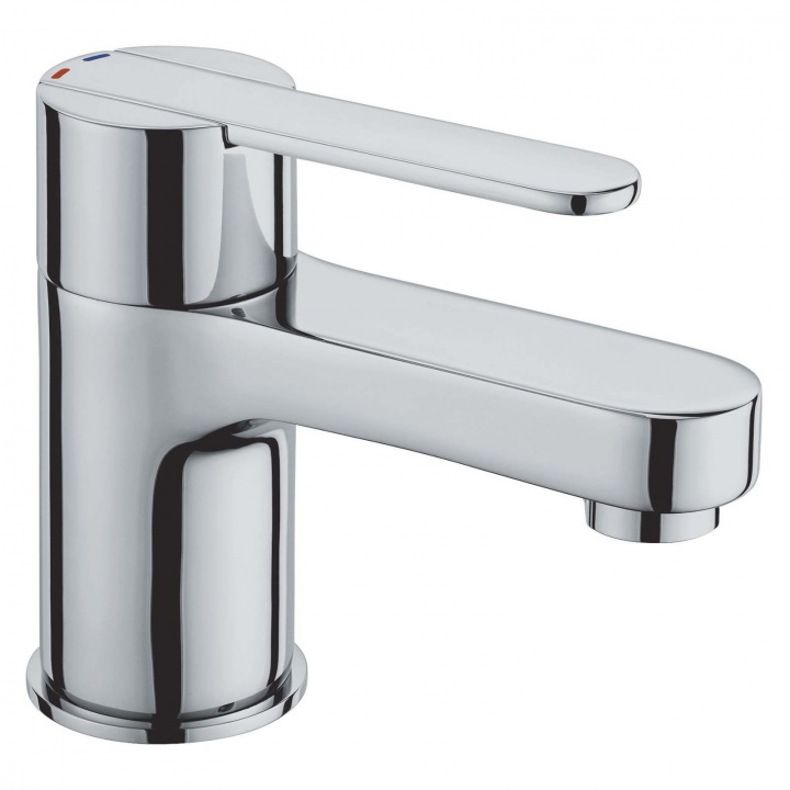Francis Pegler Strata Mini Mono Basin Mixer Tap with Clicker Waste