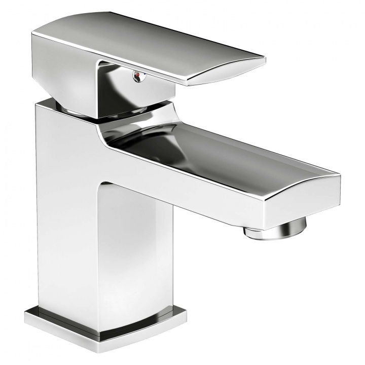 Manta Mono Basin Mixer Tap with Clicker Waste