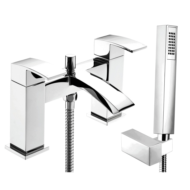 Deva Murcia Bath Shower Mixer Tap with Kit Bath Shower Taps Selco