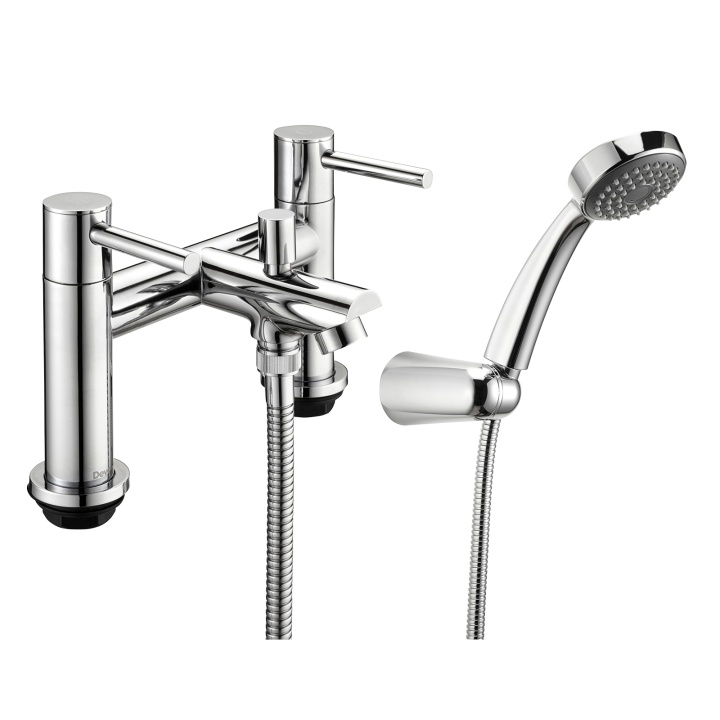 Deva Innsbruck Bath Shower Mixer Tap with Kit Bath Shower Mixers