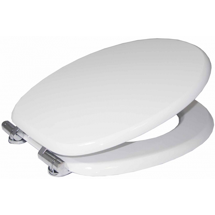 Celmac Woody Lux Soft Close White Toilet Seat