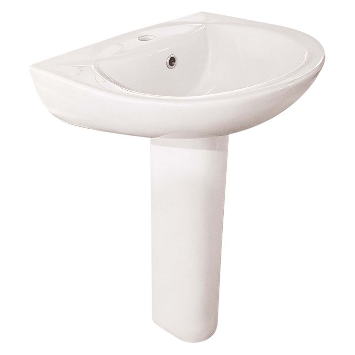 Pimlico 1 Tap Hole 530mm Basin & Pedestal Pack