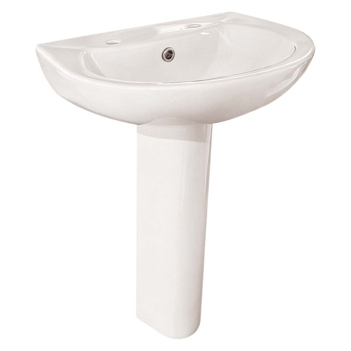 Pimlico 2 Tap Hole 530mm Basin & Pedestal Pack