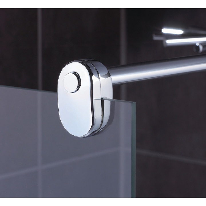 Aqualux Shine 1200mm Modular Shower Glass Panel