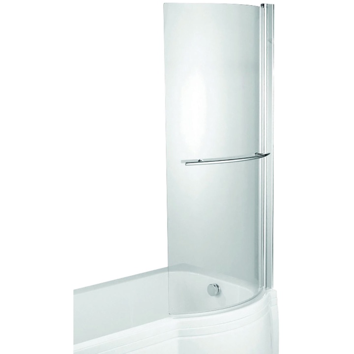 Luxury Glass Shower Screen for P Shaped Shower Bath Selco