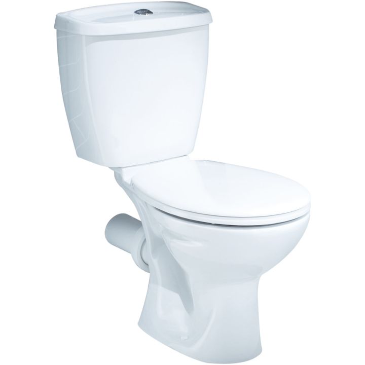 Lecico Atlas Close Coupled Toilet Pan
