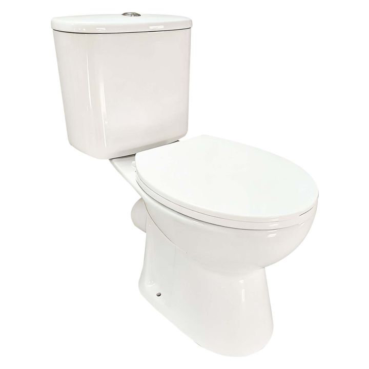 Pimlico Rimless Toilet Pack with Soft-Close Seat
