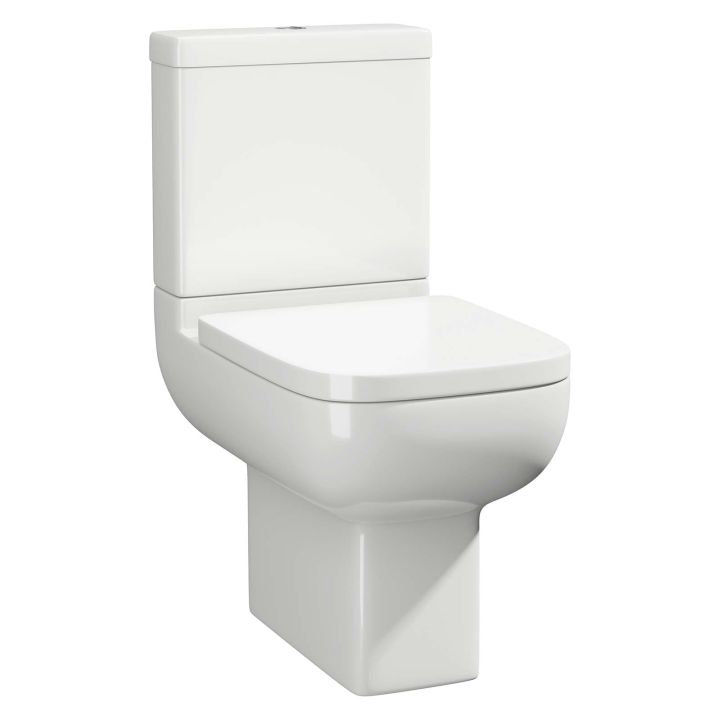 K-Vit Options 600 Rimless Toilet Pack with Soft-Close Seat
