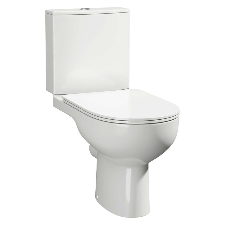 K-Vit Curve Rimless Toilet Pack with Soft-Close Seat